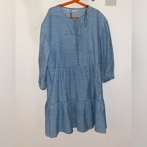Zara jean shortsleeved dress with buttons